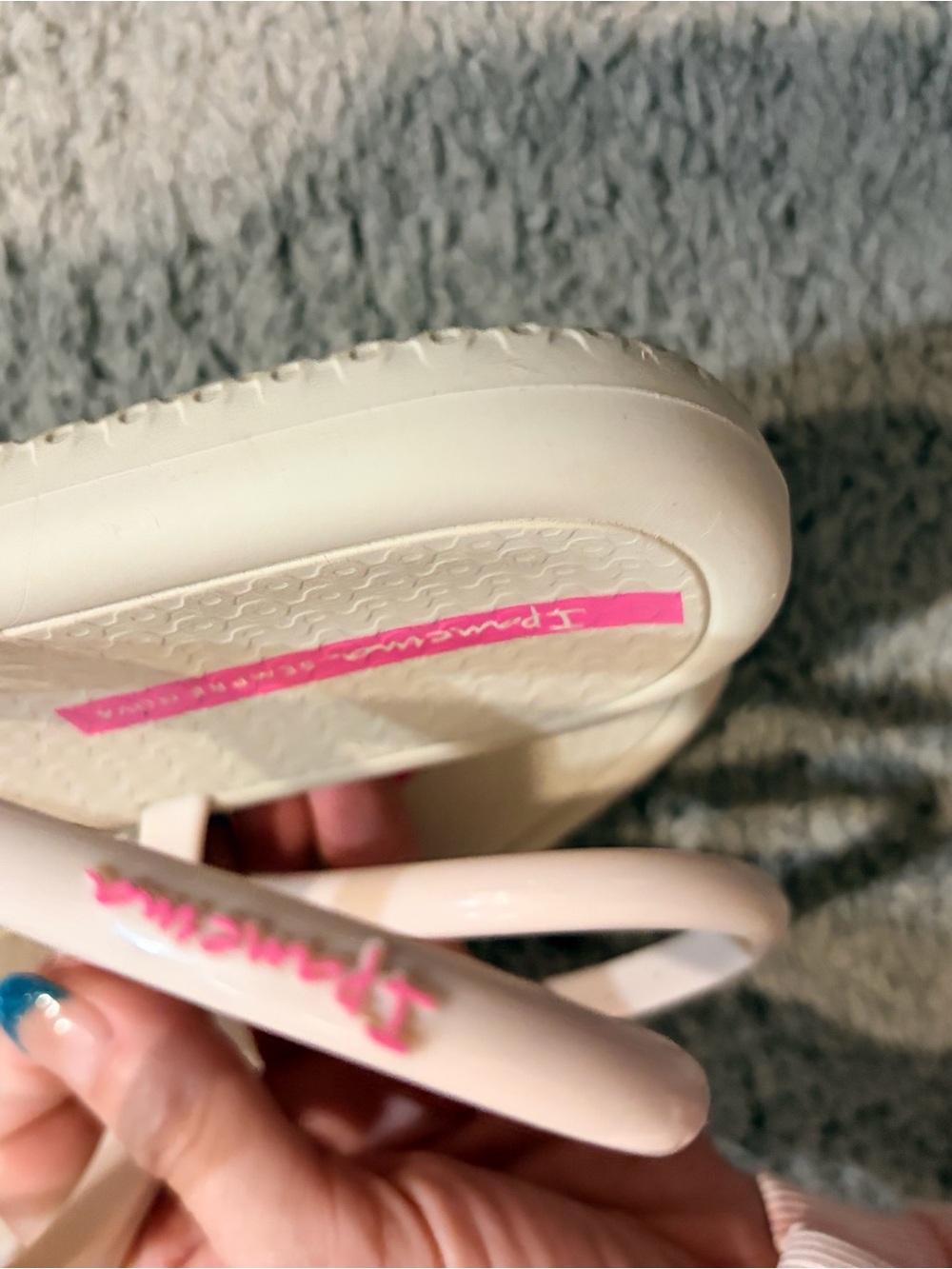 Ipanema off white Strappy Women's Sandals - Picture 2 of 3